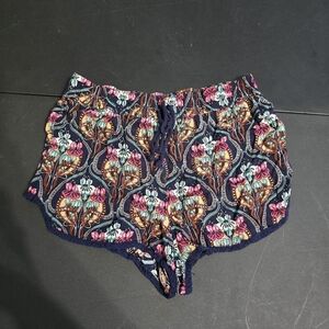 Hype Cute Patterned Shorts Womens Size Small